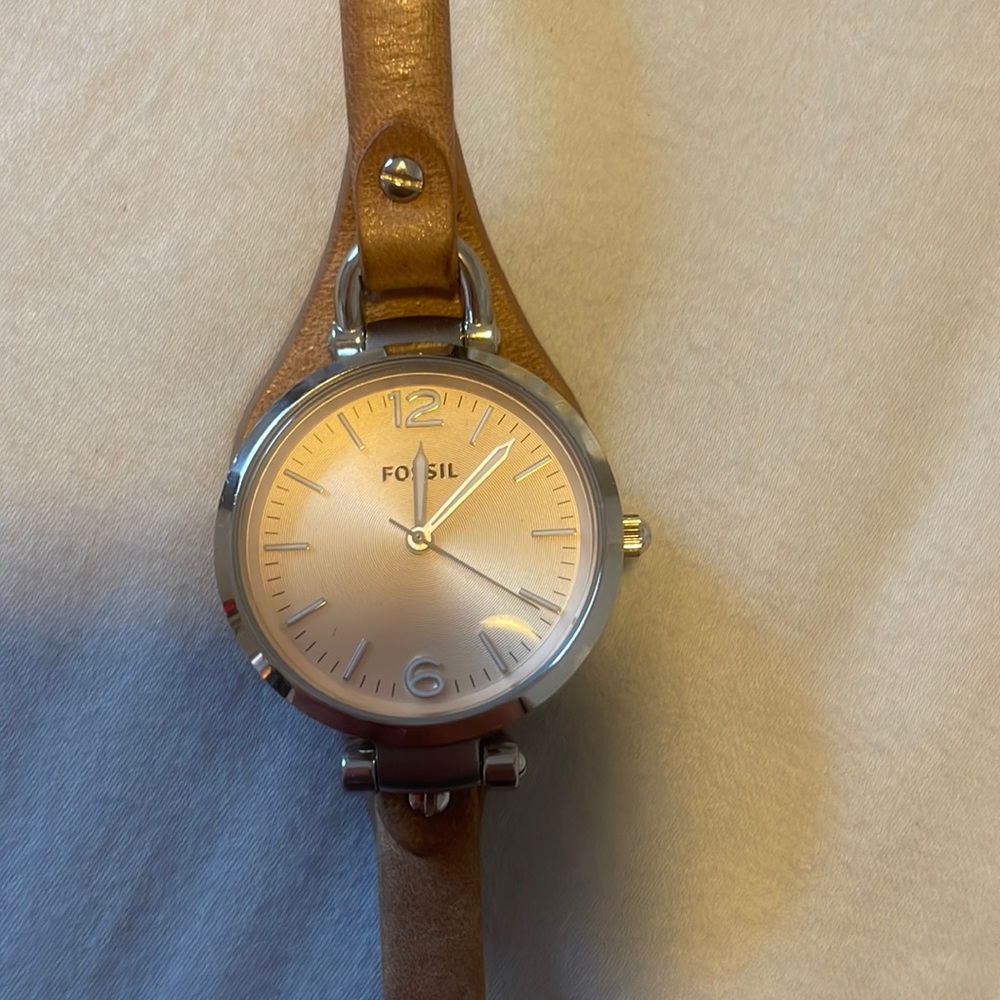 Women’s Georgia Bone leather watch